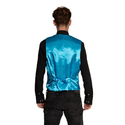 Cardigan + papillon turchese