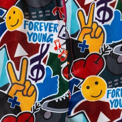 Tuta da sci anni '80 con occhiali Vintage Freestyle