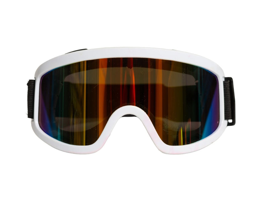Occhiali da sci bianchi