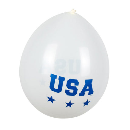 USA Ballonnen 25cm 6st van Boland koop je bij Partywinkel