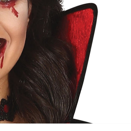 Vampier Halloween Kostuum Dames Rood van Fiestas Guirca koop je bij Partywinkel