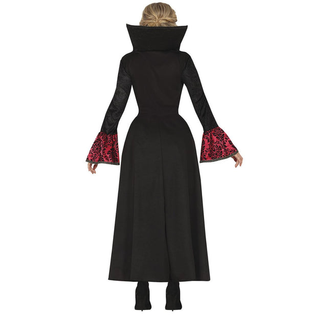 Vampieren Halloween jurk dames rood van Fiestas Guirca koop je bij Partywinkel