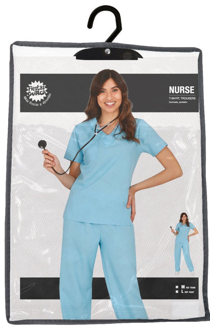 Verpleegster Kostuum Blauw van Fiestas Guirca koop je bij Partywinkel