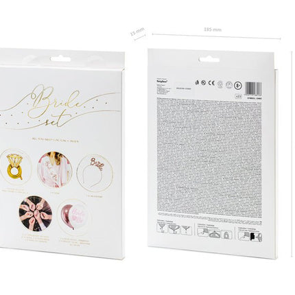Versiering Pakket Bride To Be 23 delig van Partydeco koop je bij Partywinkel