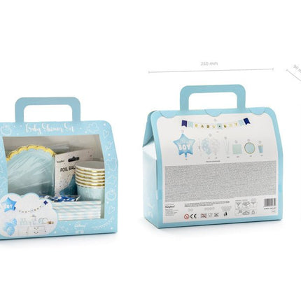 Versiering Pakket It'S A Boy 49 delig van Partydeco koop je bij Partywinkel
