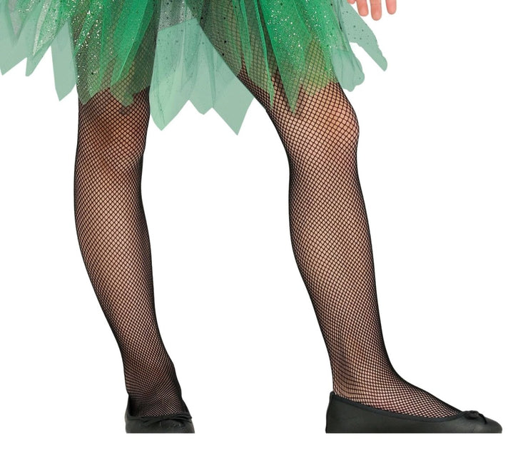 Visnet Panty Zwart Kind van Fiestas Guirca koop je bij Partywinkel