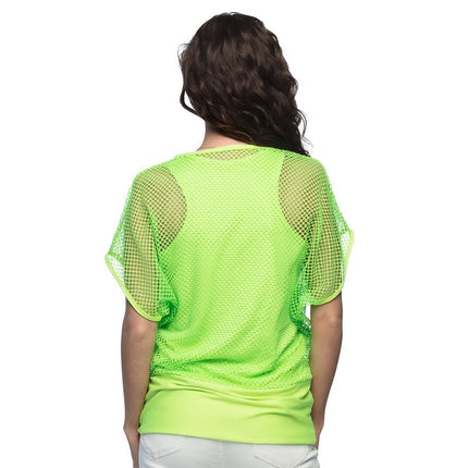 Visnet Shirt Groen Dames M/L van Boland koop je bij Partywinkel