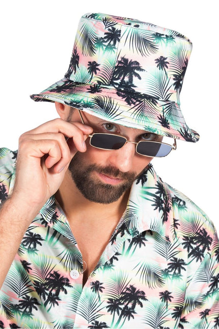 Vissershoedje Hawaii palmboom - Partywinkel - 8720059071586