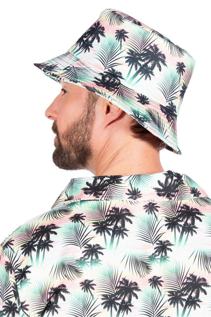 Vissershoedje Hawaii palmboom - Partywinkel - 8720059071586