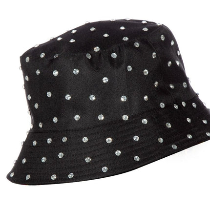 Vissershoedje met strass steentjes - Partywinkel - 8720059071180
