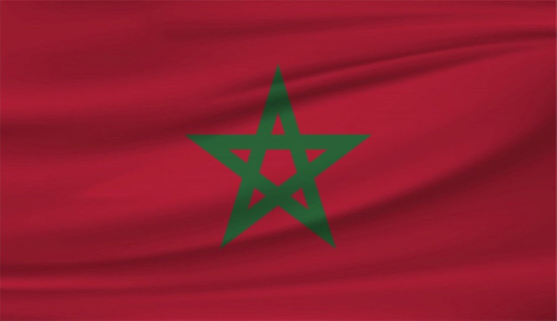 Vlag Marokko 150cm van Partychimp koop je bij Partywinkel