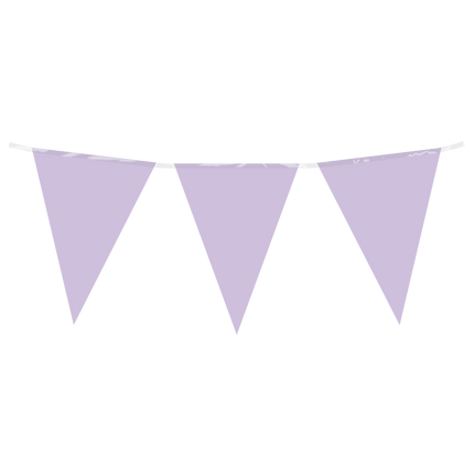 Vlaggenlijn pastel paars van Paper Dreams koop je bij Partywinkel