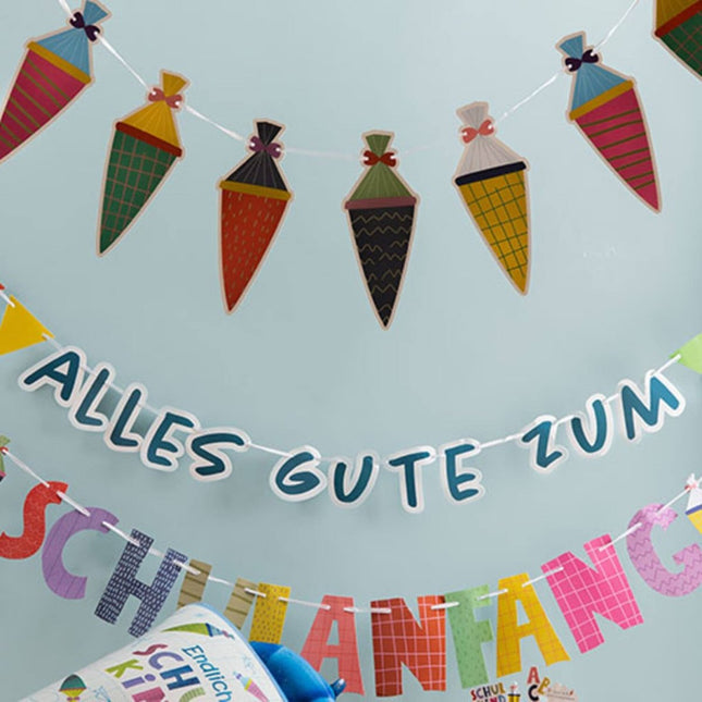 Vlaggenlijn Schulanfang - 6 meter van Folat koop je bij Partywinkel