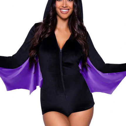 Vleermuis Kostuum Dames Bodysuit Leg Avenue - Partywinkel - 714718564135
