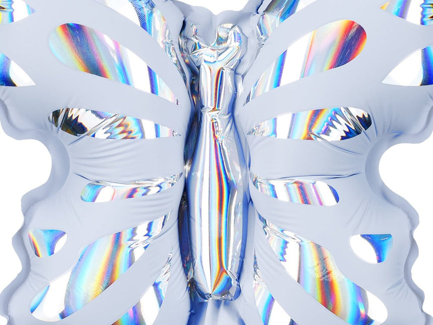 Vlinder Ballon 23cm 3st van Partydeco koop je bij Partywinkel