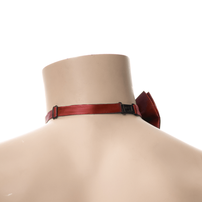 Vlinderstrik Rood/Geel/Groen - 6 Pack van Partychimp koop je bij Partywinkel