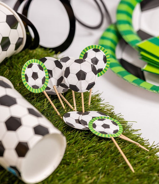 Voetbal Cocktailprikkers van Paper Dreams koop je bij Partywinkel