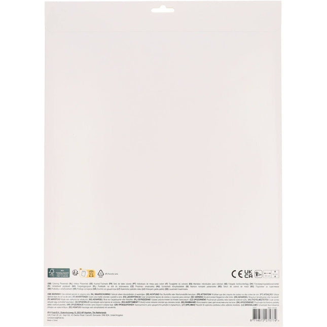 Voetbal Placemats Met Activiteiten 40cm 6st van Folat koop je bij Partywinkel