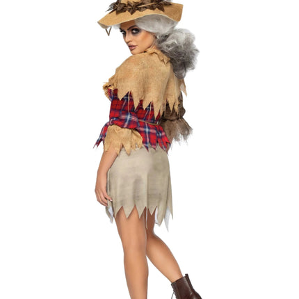 Vogelverschikker Kostuum Rood Bruin Dames Leg Avenue - Partywinkel - 714718552354