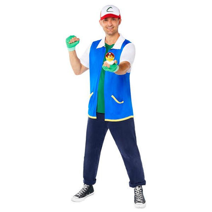 Volwassenen Kostuum Pokemon Ash van Riethmueller koop je bij Partywinkel