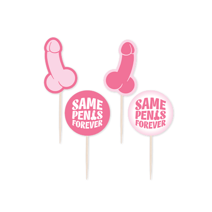 Vrijgezellenfeest Cocktailprikkers Same Penis Forever van Paper Dreams koop je bij Partywinkel