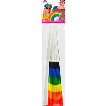 Waaier Regenboog van Widmann koop je bij Partywinkel