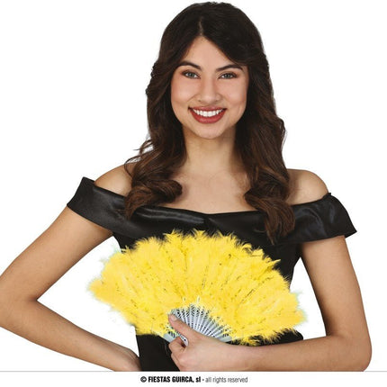 Waaier Veren Groen van Fiestas Guirca koop je bij Partywinkel