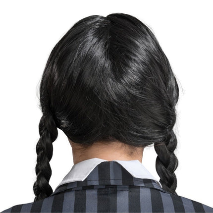 Wednesday Pruik van CHAKS koop je bij Partywinkel