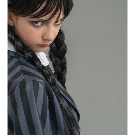 Wednesday Schooluniform Kostuum Meisje 3-delig van CHAKS koop je bij Partywinkel