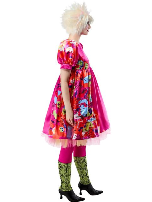 Strano costume da Barbie rosa