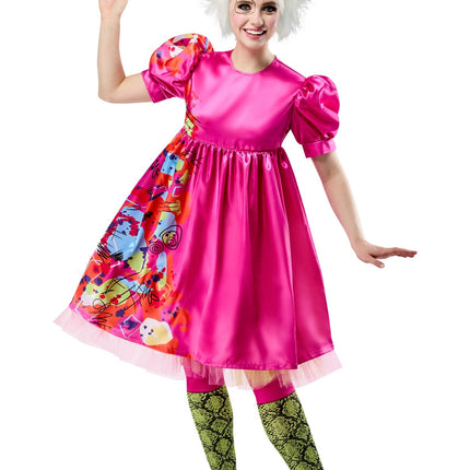 Strano costume da Barbie rosa