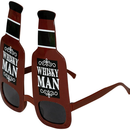 Whiskey Fles Bril - Partywinkel - 8434077181911