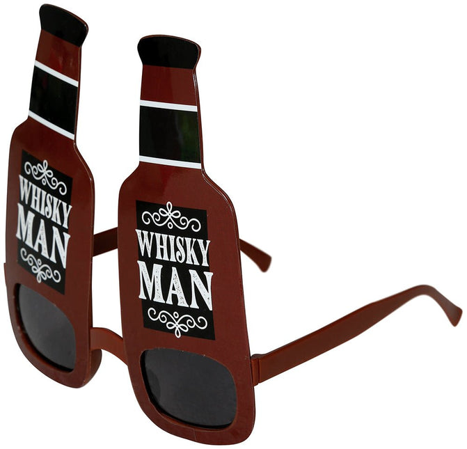 Whiskey Fles Bril - Partywinkel - 8434077181911