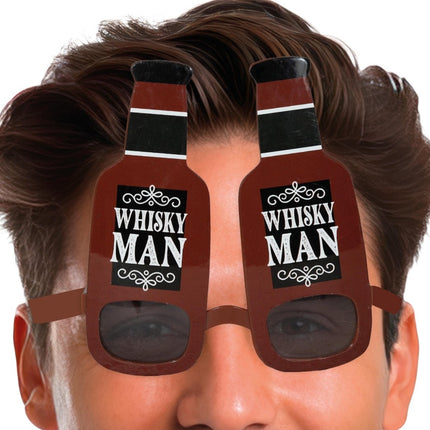Whiskey Fles Bril - Partywinkel - 8434077181911