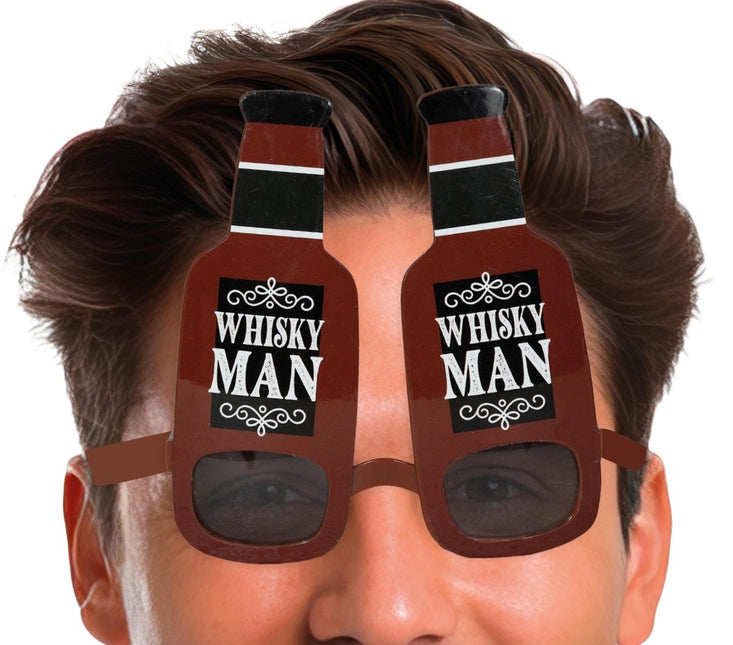 Whiskey Fles Bril - Partywinkel - 8434077181911