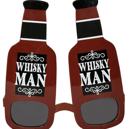 Whiskey Fles Bril - Partywinkel - 8434077181911