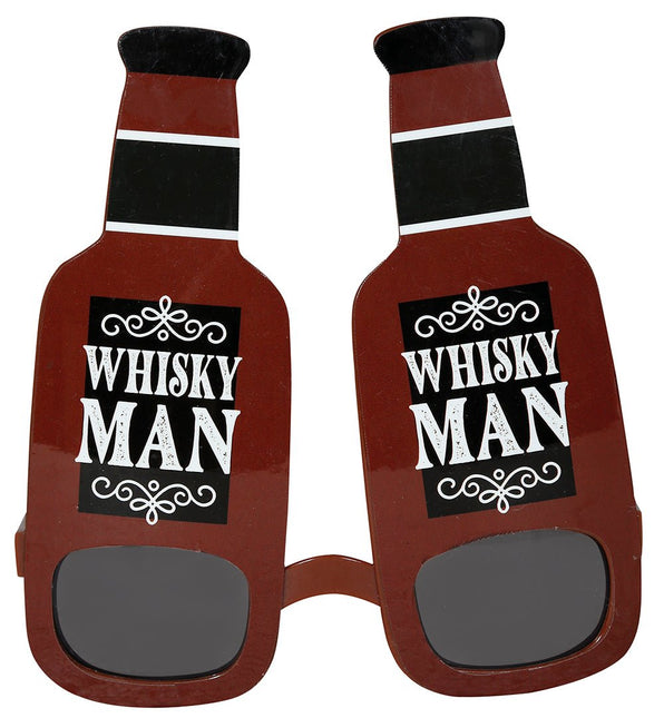 Whiskey Fles Bril - Partywinkel - 8434077181911