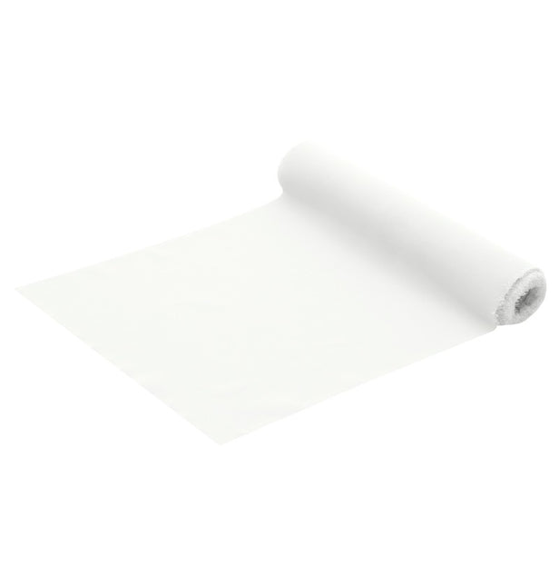 Runner da tavola bianco tinta unita 5m