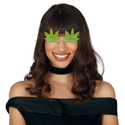 Wiet Bril Groen - Partywinkel - 8434077270394