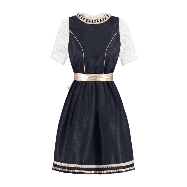 Wit Blauwe Dirndl Jurk Oktoberfest Dames 2 Delig van Haus Huberts koop je bij Partywinkel