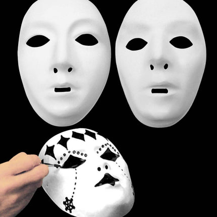 Wit Masker van Widmann koop je bij Partywinkel