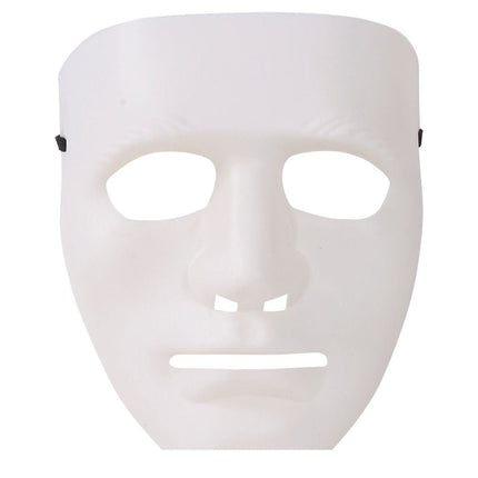 Wit Masker Deluxe - Partywinkel - 8434077026588