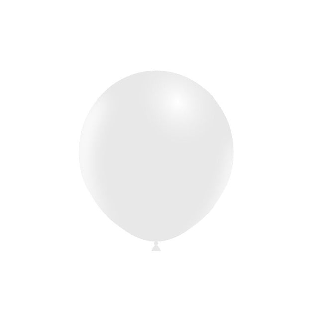 Witte Ballonnen 45cm 25st van Balloonia koop je bij Partywinkel