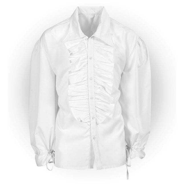 Witte Blouse Heren van Widmann koop je bij Partywinkel