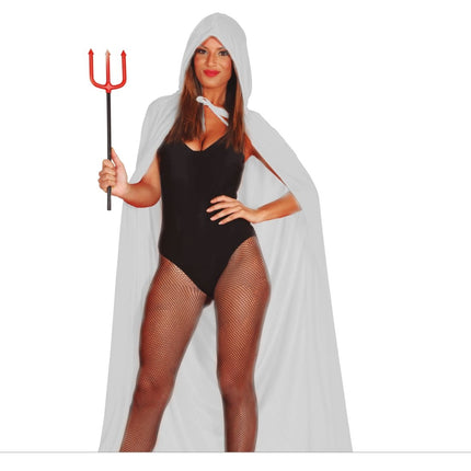 Witte Cape 1,3m - Partywinkel - 8434077264782