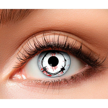 Witte Kleurlenzen Prikkeldraad van Boland koop je bij Partywinkel