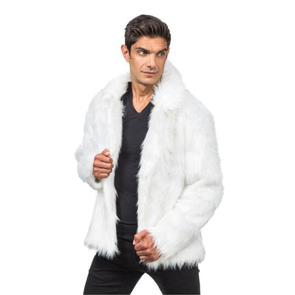 Witte Nepbontjas van CHAKS koop je bij Partywinkel