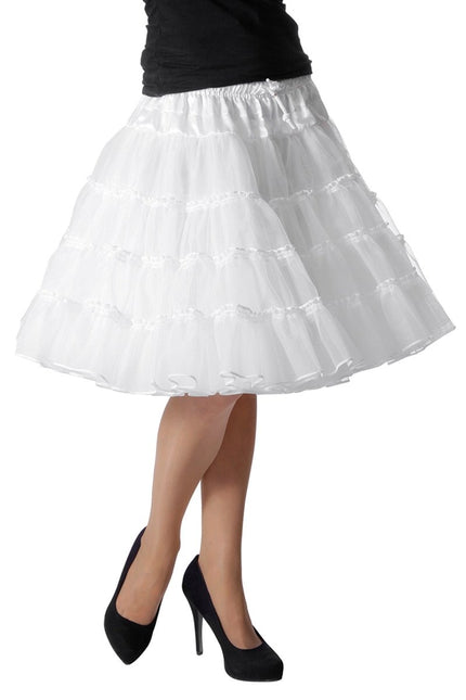 Witte Petticoat Luxe van Wilbers & Wilbers koop je bij Partywinkel