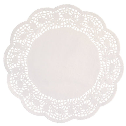 Witte Placemat Papier 21cm 28st van Unique koop je bij Partywinkel