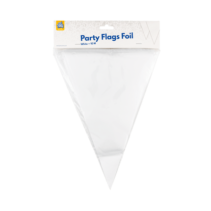 Witte Slinger Plastic 10m - Partywinkel - 8716764236228
